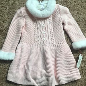 Baby girl sweater dress